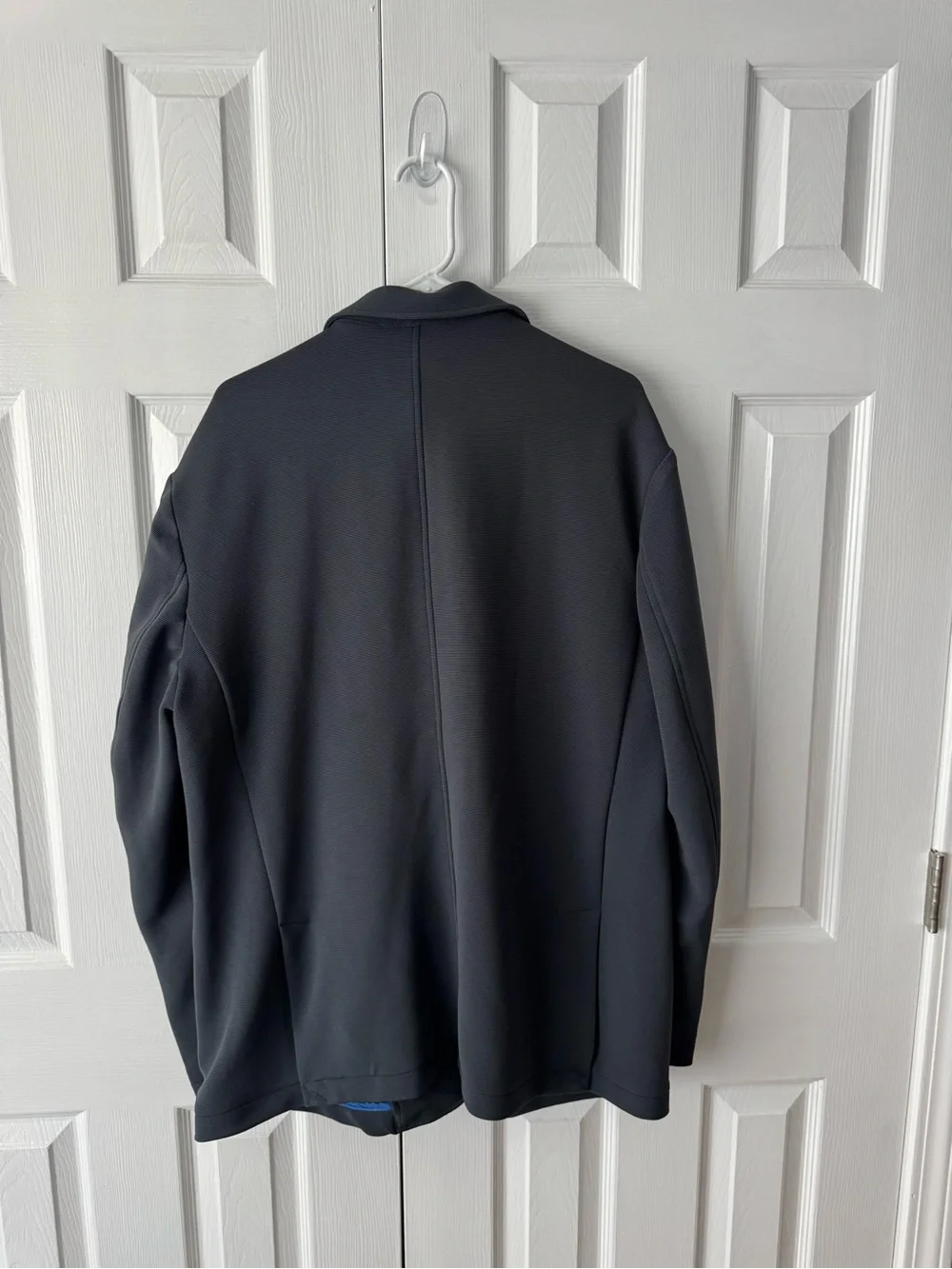 Vince Camuto Charcoal Grey Stretch Ribbed Blazer XXL Modern Tailored NWT Suit